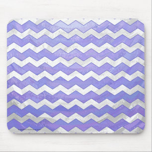 Lila Sol Chevron Mönster Musmatta
