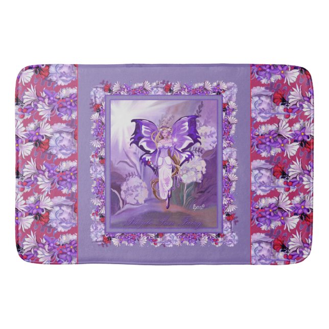Lila Sol fairy Bath Mat Badrumsmatta (Framsidan)