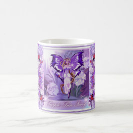Lila Sol Fairy Kaffemugg