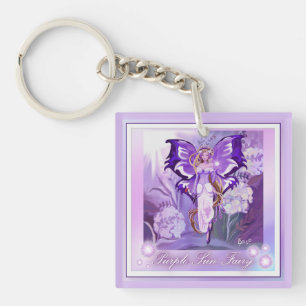 Lila Sol Fairy Keychain