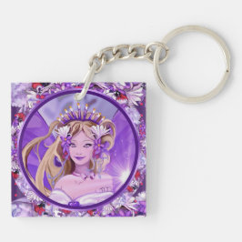 Lila Sol Fairy Keychain
