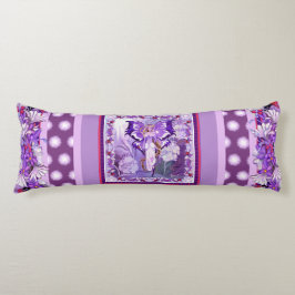 Lila sol Fairy Kroppskudde