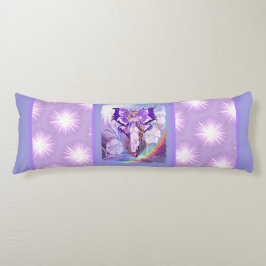 Lila sol Fairy Kroppskudde