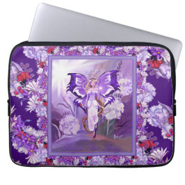 Lila Sol Fairy Laptop Fodral