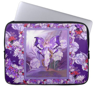 Lila Sol Fairy Laptop Fodral
