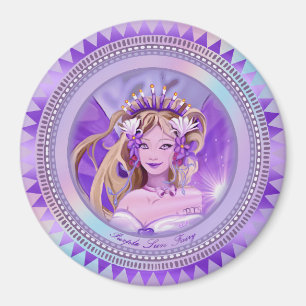 Lila Sol Fairy Magnet