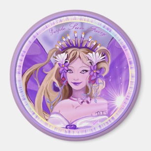 Lila Sol Fairy Magnet