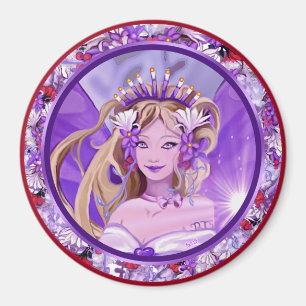 Lila Sol Fairy Magnet