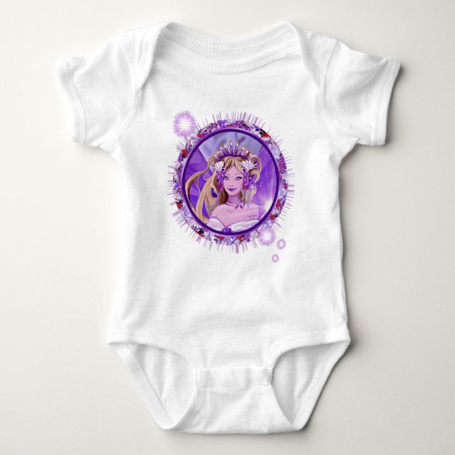 Lila Sol Fairy T Shirt (Framsida)