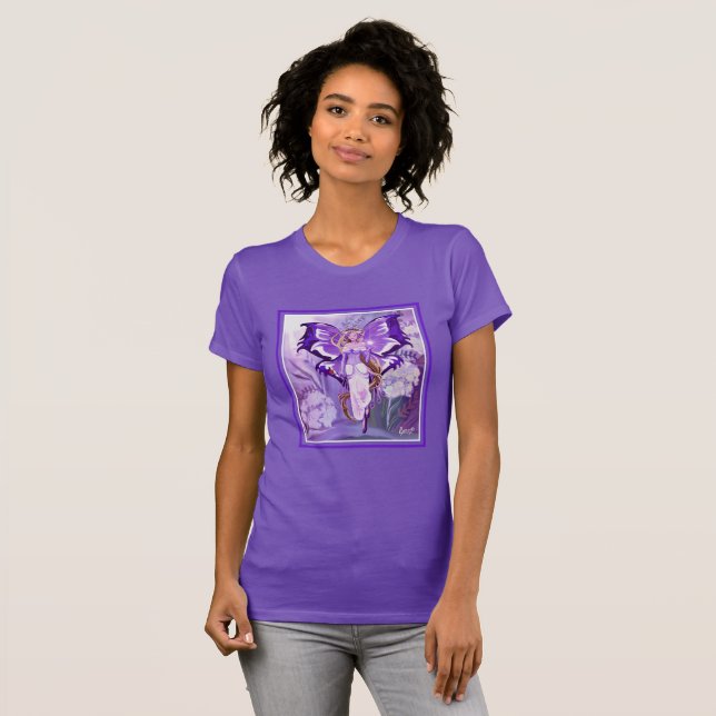Lila Sol Fairy T-Shirt (Hel framsida)