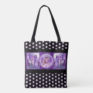Lila Sol Fairy Tote Bag Tygkasse