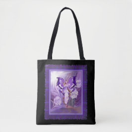 Lila Sol Fairy Tote Bag Tygkasse