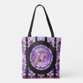 Lila Sol Fairy Tote Bag Tygkasse