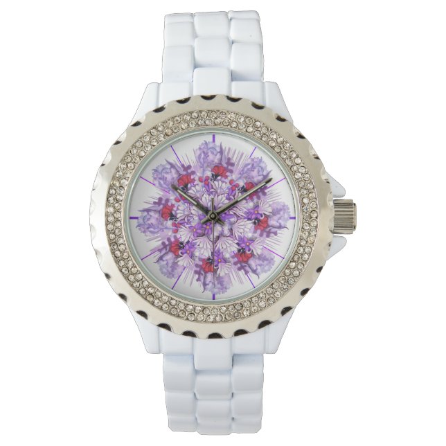 Lila sol Fairy Watch Armbandsur (Framsida)
