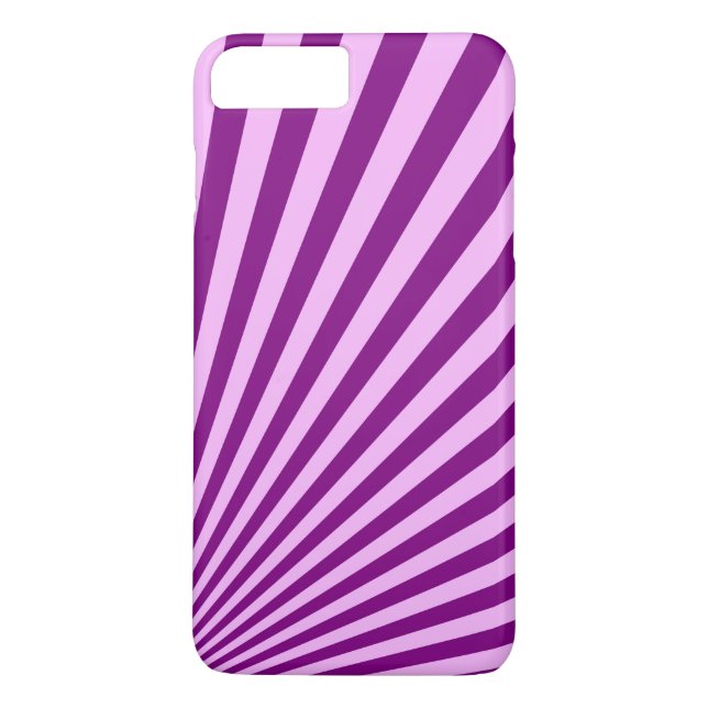 Lila Sol Rays - bakgrund Case-Mate iPhone Skal (Baksida)