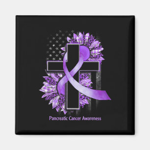 Lila Solroscancer (kristen Kor) Magnet