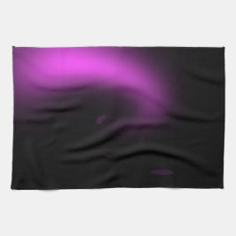 Lila Solstråle Virvlande Ljus Kökshandduk