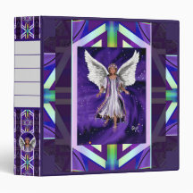 Lila Soul 3 Ring Binder