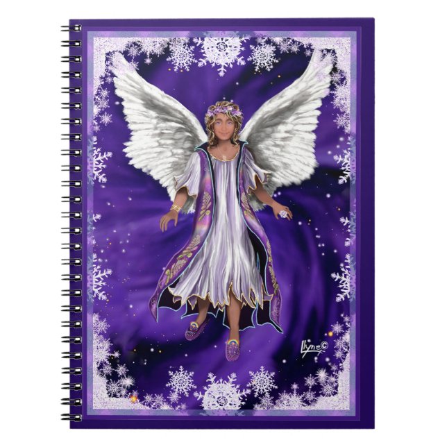 Lila Soul-anteckningsbok Anteckningsbok (Framsidan)