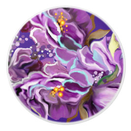 Lila Soul Ceramic Knob Knopp