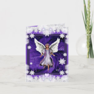 Lila Soul christmas-kort Helgkort