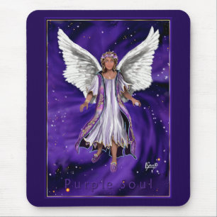 Lila Soul Mouse Pad Musmatta