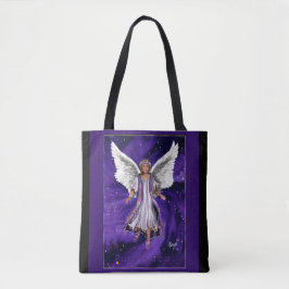 Lila Soul Tote Bag Tygkasse