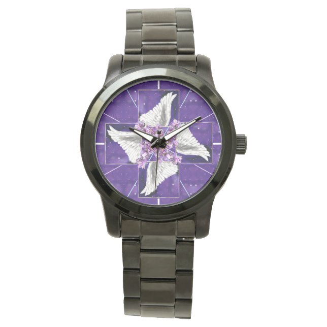 Lila Soul Watch Armbandsur (Framsida)