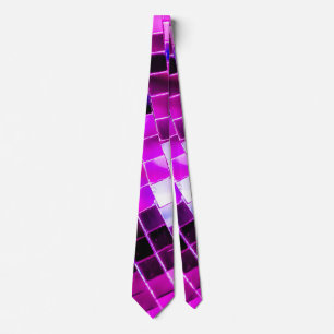 Lila Spegel Disco Boll Slips