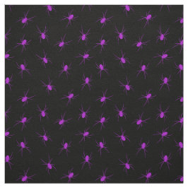 Lila Spider Happy halloween Modern Tyg