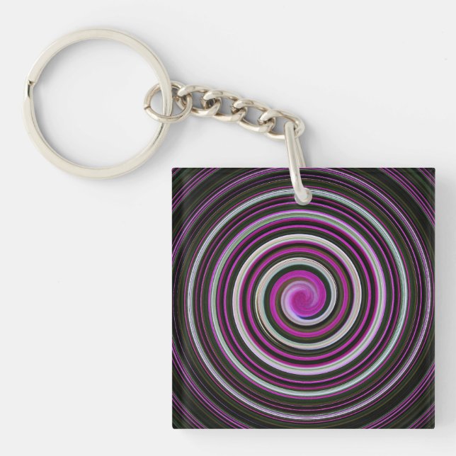 Lila spiral mönster (Framsidan)