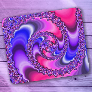 Lila Spiral Musmatta