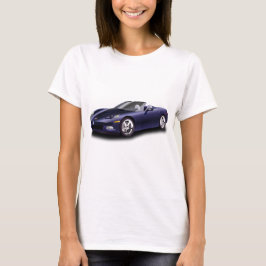 Lila sportbil t-shirt