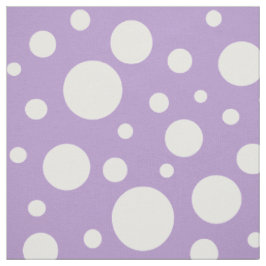 Lila Spots Fabric Tyg
