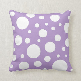Lila Spots Pillow Kudde