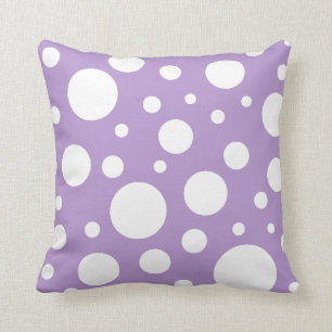 Lila Spots Pillow Kudde