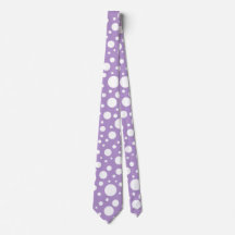 Lila Spots Tie