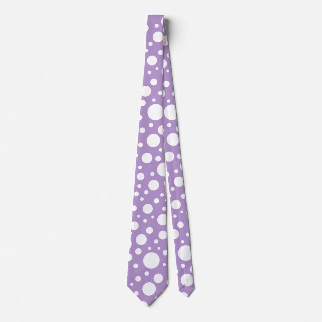 Lila Spots Tie Slips (Framsida)
