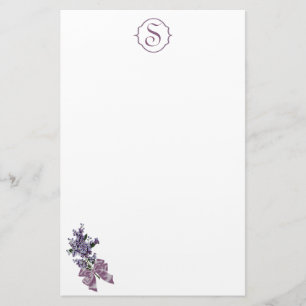 Lila sprej för Monogram och för lilor med Brevpapper