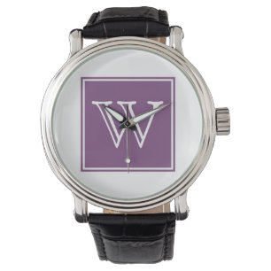 Lila Square Monogram Watch Armbandsur