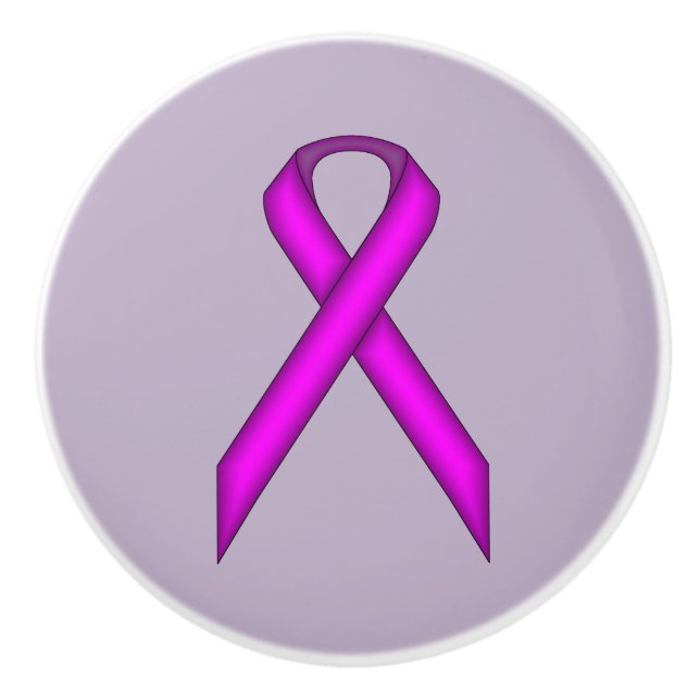 Lila Standard Ribbon av Kenneth Yoncich Knopp (Framsidan)