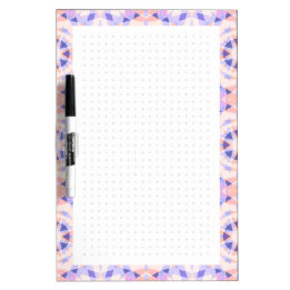 Lila Star Dot Grid College Girl School Planner Skrivtavla