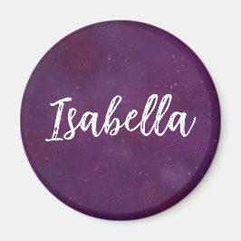 Lila star himmel magnet