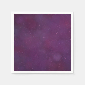 Lila star himmel pappersservett