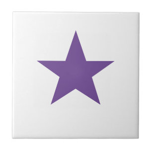 Lila Star Kakelplatta