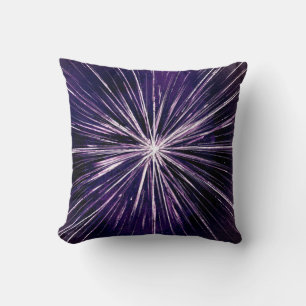 Lila Star Kudde