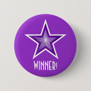 Lila Star lila WINNER!-knapp Knapp