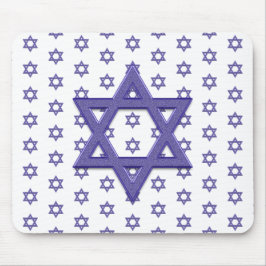 Lila Star of David Seamless Musmatta