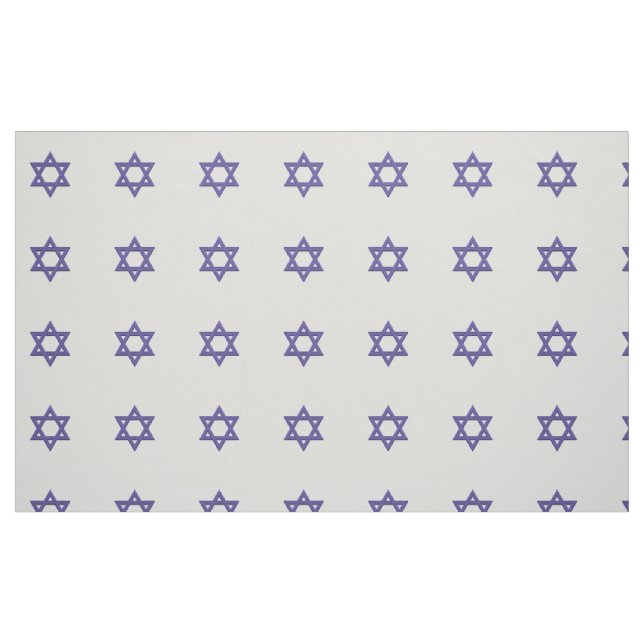 Lila Star of David Seamless Tyg (Fat Quarter)