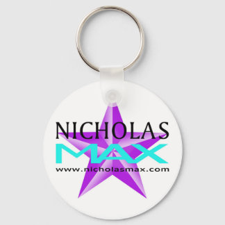 Lila Star Power Keychain Nyckelring